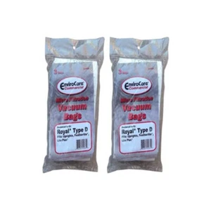 6 Type D Commercial Fits For Royal Fits For Dirt Devil Bags 3-670147-001, 367007 - Picture 1 of 2