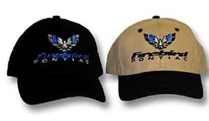 Cappello Pontiac Firebird Logo Vestibilità Regolabile 2 Colori Disponibili - Foto 1 di 4