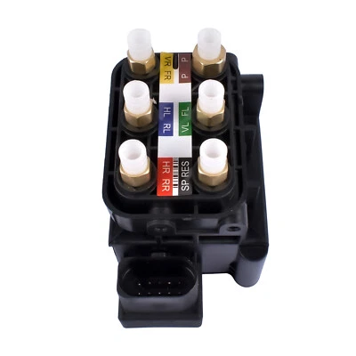 Bloque de válvula de suspensión neumática para Mercedes Benz GL350 450 550 ML250 S400 2123200358 Foto 1 de 4