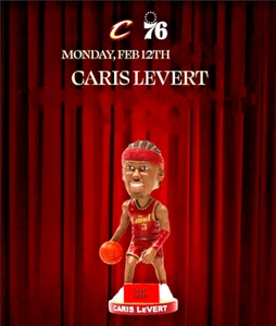 ( ( FREE SHIPPING ) ) Caris LeVert 2024 Cleveland Cavaliers Bobblehead SGA - Picture 1 of 2