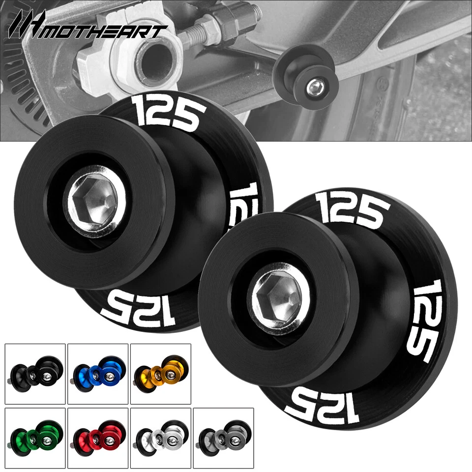 M8 Swingarm Bobbins for Monkey 125 2018-2025 Shock Absorption Accessories - Image 1 of 1