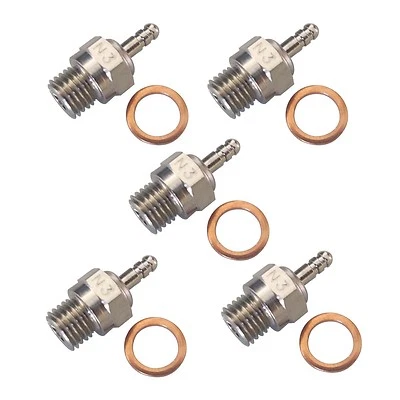 5pcs HSP 70117 Super Spark Glow Plug No.3 N3 Hot for RC Nitro Engines Car Truck - Image 1 of 4