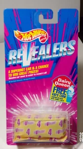 Hot Wheels Revealers #4 Zender Fact Dairy Queen Promo 1992 Sealed Vintage MOSC - Bild 1 von 2