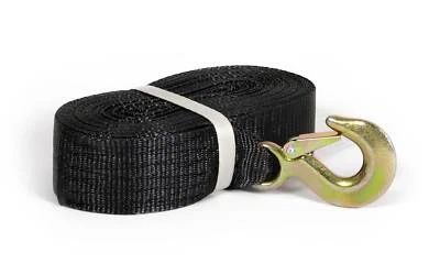 Trailergurt 10m 2To Trailer Windengurt Haken Seilwinde Boot Anhänger Bootswinde - Bild 1 von 3