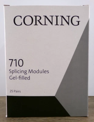 Corning 710 Splicing Modules Gel-filled, 25 Pairs, 710-SC1-25, New S1 — 第 1/4 张图片