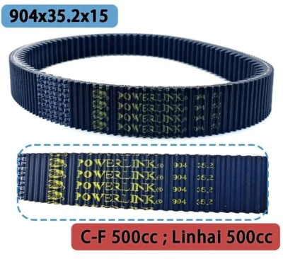 Original 904x35.2x15 Drive Belt For Linhai 500cc LH500 CF-Moto 500cc CF500 ATV - Image 1 of 4