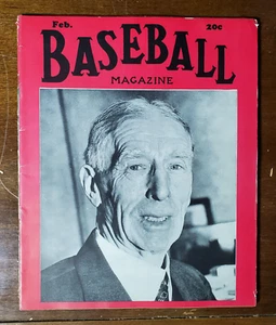 Feb 1941 BASEBALL MAGAZINE- Florida BB/International Lg-Connie Mack Photo Cover - Picture 1 of 1