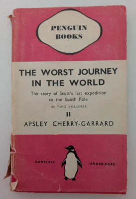 The Worst Journey in the World: Vol 2 by Apsley Cherry-Garrard (1938, 4th wDJ) - Image 1 of 4