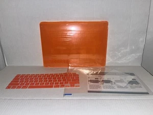 Orange Hard Shell Laptop Case & Accessories - Picture 1 of 3