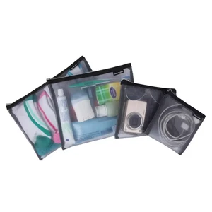 Gray Mesh Pouches (Set of 4) - Picture 1 of 1
