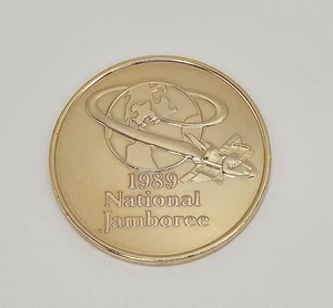 1989 National Jamboree Medallion Boy Scouts - Says No To Drugs - Ben H. Love - Picture 1 of 2