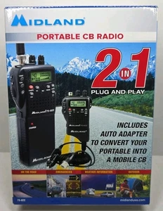 Midland Radio CB 2 in 1 Plug and Play Nuovo Modello 75-822 - Foto 1 di 5