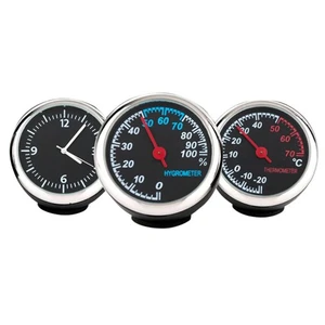 1x Orologio Al Quarzo Elettronico Auto Resistente alle Alte Basse Temperature Accurato Auto Kit - Foto 1 di 9