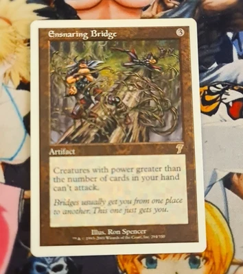 Ensnaring Bridge Nm Magic the Gathering En 7th Seventh Edition OG Card 2001 MTG - Bild 1 von 4