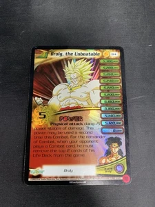 2004 Score dragon ball GT Baby Saga Broly The Unbeatable Foil Promo #B4 - Picture 1 of 4