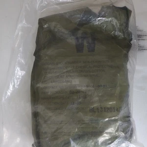Military OverGarment Chemical Protective Coat Woodland Camo Large Long Unopened - Picture 1 of 6