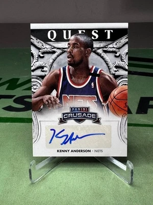 2013-14 Panini Crusade Keny Anderson Quest automático - New Jersey Nets Foto 1 de 2