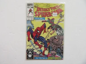 Deadly Foes of Spider-Man #1 maggio 1991 Marvel con The Rhino nuovo come nuovo - Foto 1 di 2