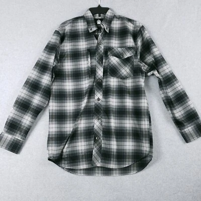 Alaskan Hardgear by Duluth Shirt Men's Size Small S Gray Plaid Button Down - Image 1 of 4