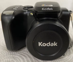 Kodak Easyshare Z712 IS 7,1-MP-Digitalkamera (schwarz) - FUNKTIONIERT, BITTE DESC LESEN - Bild 1 von 16