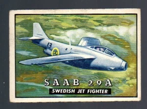 Wings (1953) - Tarjeta # 121 - TOPPS - SAAB sueco - Imagen 1 de 2