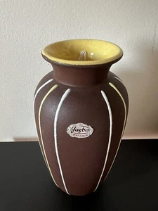 VINTAGE WEST GERMAN POTTERY VASE JASBA KERAMIK Excellent! - Picture 1 of 6