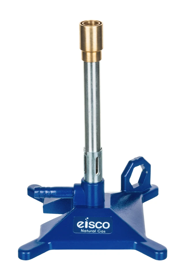 EISCO SCIENTIFIC CH0992NG No Tip Bunsen Burner Iron Natural Fuel