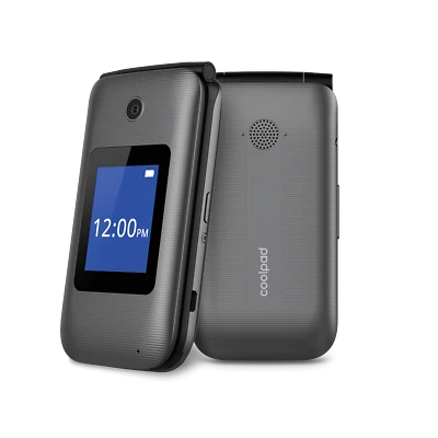 COOLPAD Belleza 3321 CP3321AT T-MOBILE GSM Unlocked 8GB 4G LTE Flip Phone - Image 1 of 4