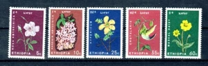 Etiopía 495-99 ** Flores Flora (1965) - Imagen 1 de 1