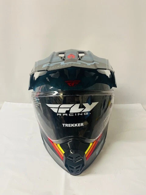 Casco oculto Fly Racing Trekker Kryptek en pizarra/negro/rojo, talla grande- NUEVO Foto 1 de 4