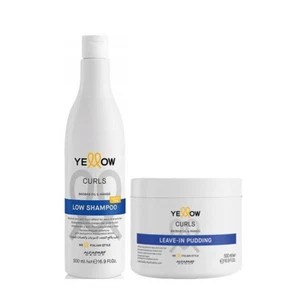 Alfaparf Amarillo Kit Rizos shampoo 500ml + Leave-In Pudding 500ml - Imagen 1 de 1