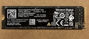 Western Digital SN720 Nvme 1TB M.2 2280-S3-M SSD - Picture 1 of 1