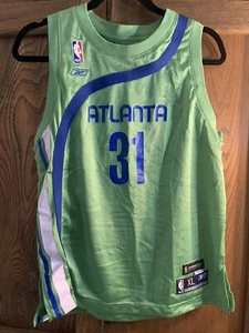 Vintage Reebok Jason Terry Atlanta Hawks Jersey Youth XL Hardwood Classics 70-71 - Picture 1 of 6
