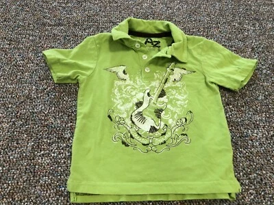 Arizona Jean Company Boys Green Guitar Top 2T - Image 1 of 3