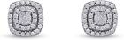 3 Ct Round Cut Natural Mossanite Women's Stud Earring 14K Two Micron White Gold