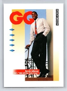 1991 Skybox Earvin "Magic" Johnson #323 GQ Los Angeles Lakers - Picture 1 of 2