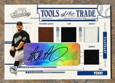 2005 Playoff Absolute Brad Penny Tools of the Trade Game Used/Autograph #/25