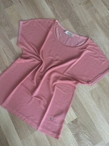 MOS MOSH: Design-Shirt in Größe M: Koralle-Orange, Glitzer: Traum ***** - Bild 1 von 6