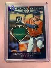 A1807 - 2017 Donruss Diamond Collection Memorabilia #DCGS George Springer Jersey