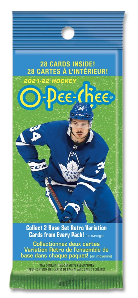 Upper Deck 2021-22 NHL O-Pee-Chee Hockey Fat Pack