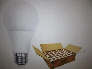 EcoSmart 60W Equivalent A19 Non Dimmable CEC Contractor Pro Pack LED 96PK - Picture 1 of 6