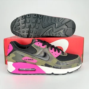 Nike Air Max 90 Camo Pack Sequoia Hyper Pink Mens 7 Wmns 8.5 IF1721-300 - NO LID - Picture 1 of 8