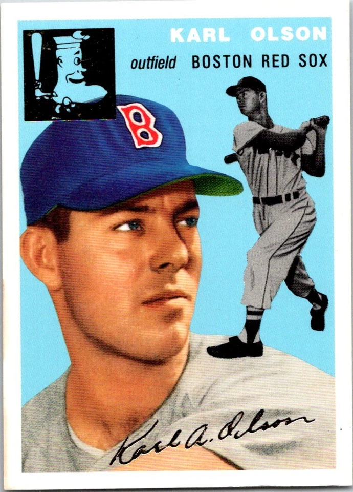 KARL OLSON 1994 TOPPS ARCHIVES 1954 TOPPS GOLD #186 - Image 1 of 1
