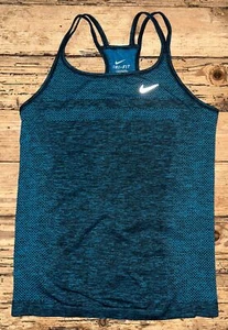 Nike Woman’s Size XS Teal Dri-fit Racerback Tank Top NWOT - Picture 1 of 6