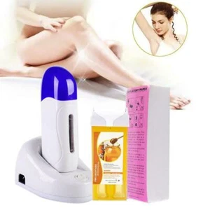 Roll On Depilatory Wax Heater Cartridge Warmer Hair Waxing Kit Removal K5S37 - Picture 1 of 14