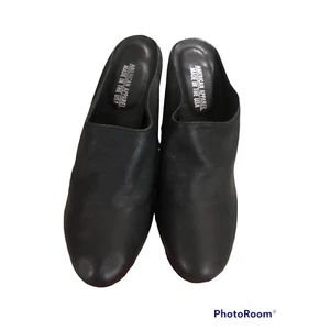 Vintage American Apparel Leather Mules Size 9 1/2  - Picture 1 of 9