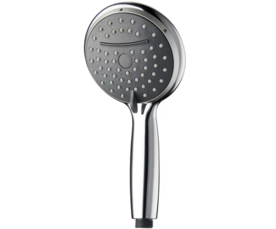 Handbrause Duschkopf Brausekopf Chrom 2 Strahlarten Rain Cascade Antikalknoppen - Bild 1 von 2