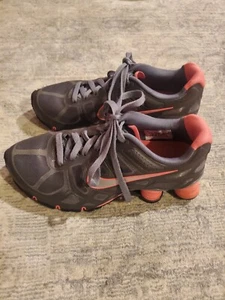 Rare Nike Shox Turbo Black Pink Running Shoes  454165-006 Womens Size 8.5 - Picture 1 of 5