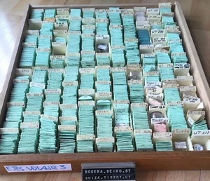 NOS New 6 Pcs Seiko Eje de Volante Balance Staff Asse Bilanciere Part Pieza - Picture 1 of 1