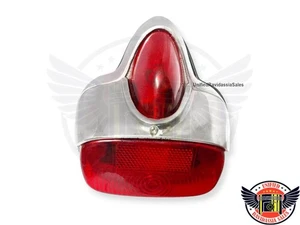 Tail Brake Light Assembly FOR Vespa VBB GS150 GS160 Super Sprint Rally Polished - Imagen 1 de 2